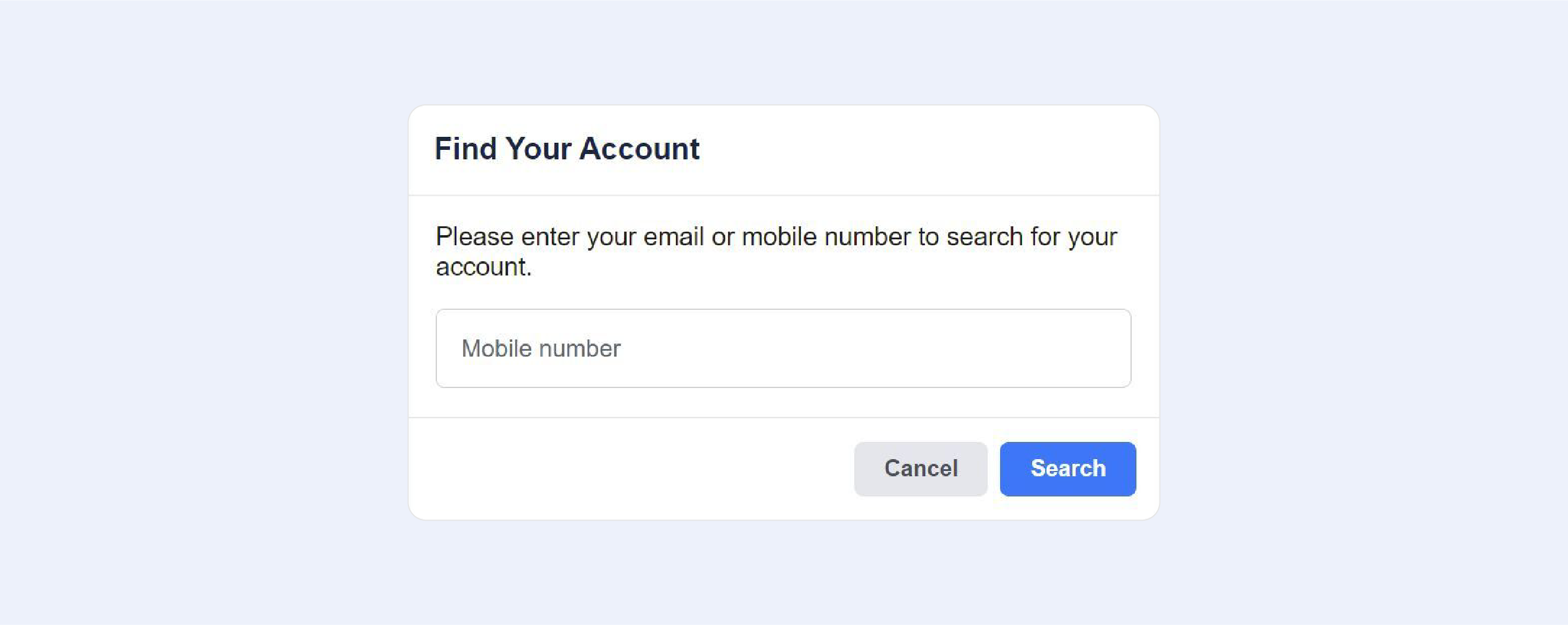 Facebook ID search: How to search Facebook ID by name, number